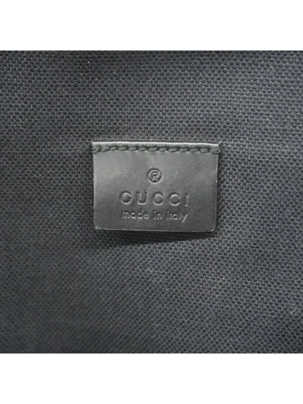 Gucci Belt Bag GG Supreme Black Silver